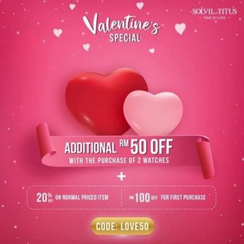 Solvil-et-Titus-Valentines-Promotion-350x350 - Fashion Accessories Fashion Lifestyle & Department Store Johor Kedah Kelantan Kuala Lumpur Melaka Negeri Sembilan Pahang Penang Perak Perlis Promotions & Freebies Putrajaya Sabah Sarawak Selangor Terengganu Watches 