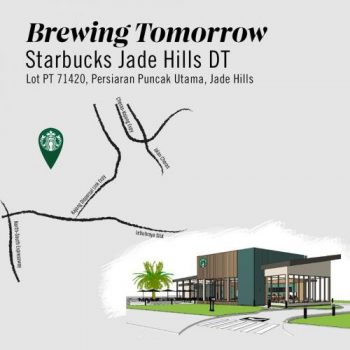 Starbucks-Drive-Thru-Opening-Promotion-at-Jade-Hills-350x350 - Beverages Food , Restaurant & Pub Promotions & Freebies Selangor 
