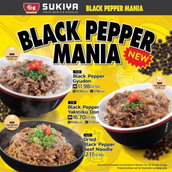 Sukiya-New-Black-Pepper-Mania-Promo-350x350 - Beverages Food , Restaurant & Pub Kuala Lumpur Promotions & Freebies Putrajaya Selangor 