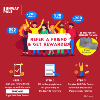 Sunway-Pals-Pals-Points-Promotion-350x350 - Johor Kedah Kelantan Kuala Lumpur Melaka Negeri Sembilan Online Store Others Pahang Penang Perak Perlis Promotions & Freebies Putrajaya Sabah Sarawak Selangor Terengganu 