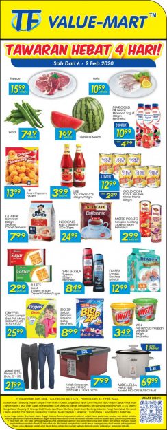 TF-Value-Mart-4-Days-Promotion-1-1-244x625 - Johor Kedah Kelantan Kuala Lumpur Melaka Negeri Sembilan Pahang Penang Perak Perlis Promotions & Freebies Putrajaya Sabah Sarawak Selangor Supermarket & Hypermarket Terengganu 