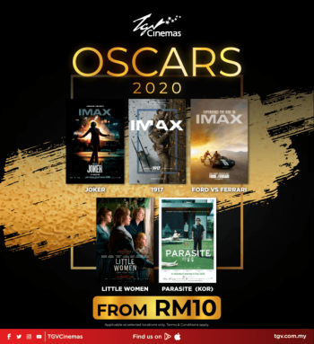 TGV-Cinemas-Oscars-Promotion-350x383 - Cinemas Johor Kedah Kelantan Kuala Lumpur Melaka Movie & Music & Games Negeri Sembilan Pahang Penang Perak Perlis Promotions & Freebies Putrajaya Sabah Sarawak Selangor Terengganu 
