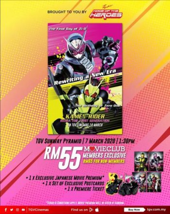 TGV-Kamen-Rider-Premiere-Screening-Promotion-at-Sunway-Pyramid-350x440 - Cinemas Movie & Music & Games Promotions & Freebies Selangor 