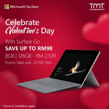 TMT-Microsoft-Surface-Valentine-Promotion-350x350 - Computer Accessories Electronics & Computers Johor Kedah Kelantan Kuala Lumpur Laptop Melaka Negeri Sembilan Pahang Penang Perak Perlis Promotions & Freebies Putrajaya Sabah Sarawak Selangor Terengganu 