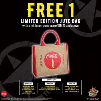 Texas-Chicken-Coca-Cola-Jute-Bag-Promotion-350x350 - Beverages Food , Restaurant & Pub Kedah Others Penang Perak Promotions & Freebies 