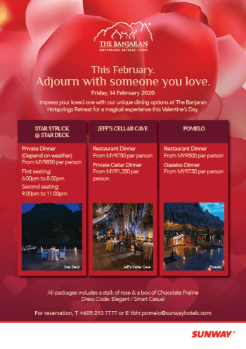 The-Banjaran-Hotsprings-Retreat-Valentines-Day-Special-350x495 - Beverages Food , Restaurant & Pub Others Perak Promotions & Freebies 