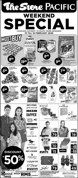 The-Store-and-Pacific-Hypermarket-Weekend-Promotion-2-274x625 - Johor Kedah Kelantan Kuala Lumpur Melaka Negeri Sembilan Pahang Penang Perak Perlis Promotions & Freebies Putrajaya Sabah Sarawak Selangor Supermarket & Hypermarket Terengganu 