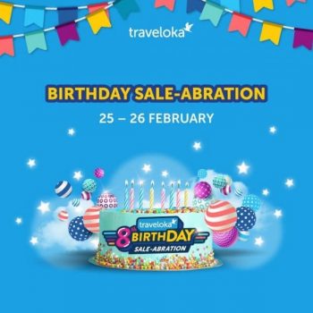 Traveloka-Birthday-Sale-Abration-350x350 - Johor Kedah Kelantan Kuala Lumpur Malaysia Sales Melaka Negeri Sembilan Online Store Others Pahang Penang Perak Perlis Putrajaya Sabah Sarawak Selangor Sports,Leisure & Travel Terengganu Travel Packages 