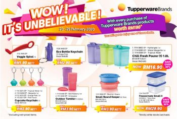 Tupperware-Brands-Unbelievable-Deals-Promotion-350x236 - Home & Garden & Tools Johor Kedah Kelantan Kitchenware Kuala Lumpur Melaka Negeri Sembilan Others Pahang Penang Perak Perlis Promotions & Freebies Putrajaya Sabah Sarawak Selangor Terengganu 