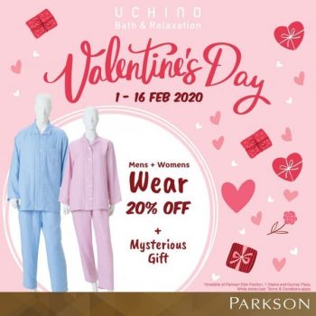 Uchino-Valentine-Day-Promo-at-Parkson-350x350 - Apparels Fashion Accessories Fashion Lifestyle & Department Store Kuala Lumpur Penang Promotions & Freebies Selangor 