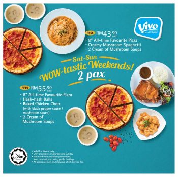 Vivo-Pizza-Weekend-Feasts-Promotion-350x349 - Beverages Food , Restaurant & Pub Johor Kedah Kelantan Kuala Lumpur Melaka Negeri Sembilan Pahang Penang Perak Perlis Pizza Promotions & Freebies Putrajaya Sabah Sarawak Selangor Terengganu 