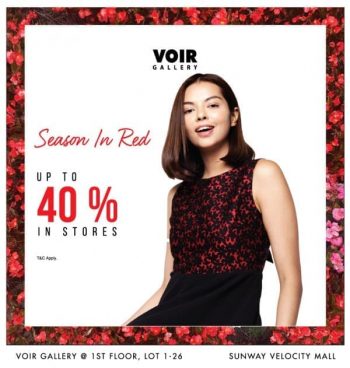 Voir-Gallery-Special-Promotion-at-Sunway-Velocity-Mall-350x368 - Apparels Fashion Accessories Fashion Lifestyle & Department Store Kuala Lumpur Promotions & Freebies Selangor 