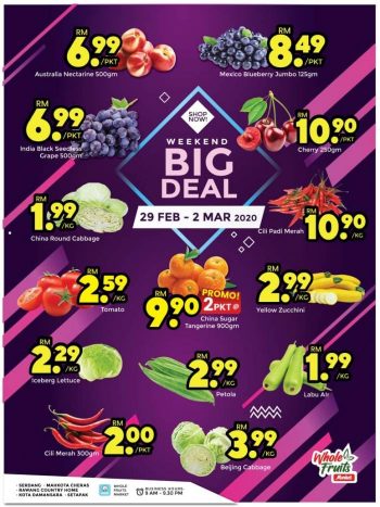 Whole-Fruits-Market-Weekend-Big-Deals-Promotion-350x467 - Promotions & Freebies Selangor Supermarket & Hypermarket 