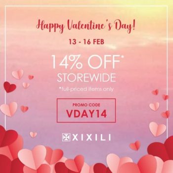 XIXILI-Valentine’s-Day-Promo-at-Bangsar-Village-350x350 - Kuala Lumpur Others Promotions & Freebies Selangor 