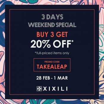 XIXILI-Weekend-Special-Promotion-350x350 - Fashion Lifestyle & Department Store Kuala Lumpur Lingerie Others Promotions & Freebies Selangor 