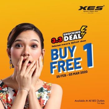 Xes-Shoes-3.3-Shocking-Deal-Promo-350x350 - Fashion Lifestyle & Department Store Footwear Johor Kedah Kelantan Kuala Lumpur Melaka Negeri Sembilan Pahang Penang Perak Perlis Promotions & Freebies Putrajaya Sabah Sarawak Selangor Terengganu 