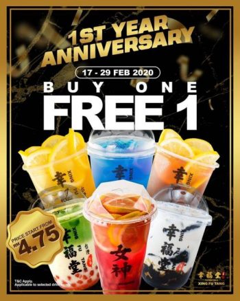 Xing-Fu-Tang-1st-Year-Anniversary-Promotion-350x438 - Beverages Food , Restaurant & Pub Johor Kedah Kelantan Kuala Lumpur Melaka Negeri Sembilan Pahang Penang Perak Perlis Promotions & Freebies Putrajaya Sabah Sarawak Selangor Terengganu 