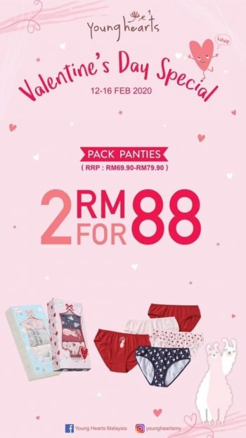 Young-Hearts-Valentines-Promotion-at-1-Mont-Kiara-350x622 - Fashion Lifestyle & Department Store Kuala Lumpur Lingerie Promotions & Freebies Selangor 