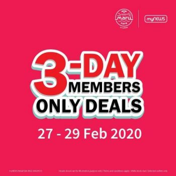 myNEWS-3-Days-Members-Deals-Promotion-350x350 - Johor Kedah Kelantan Kuala Lumpur Melaka Negeri Sembilan Others Pahang Penang Perak Perlis Promotions & Freebies Putrajaya Sabah Sarawak Selangor Supermarket & Hypermarket Terengganu 