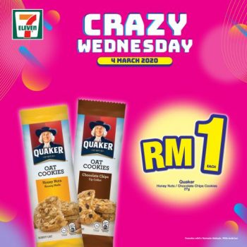 7-Eleven-Crazy-Wednesday-Promotion-350x350 - Johor Kedah Kelantan Kuala Lumpur Melaka Negeri Sembilan Others Pahang Penang Perak Perlis Promotions & Freebies Putrajaya Selangor Supermarket & Hypermarket Terengganu 