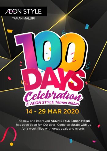 AEON-100-Days-Celebration-Promotion-at-Taman-Maluri-4-350x495 - Kuala Lumpur Promotions & Freebies Selangor Supermarket & Hypermarket 