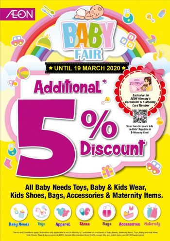 AEON-Baby-Fair-Promotion-350x495 - Baby & Kids & Toys Babycare Johor Kedah Kelantan Kuala Lumpur Melaka Negeri Sembilan Pahang Penang Perak Perlis Promotions & Freebies Putrajaya Sabah Sarawak Selangor Supermarket & Hypermarket Terengganu Toys 