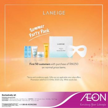 AEON-Laneige-Summer-Party-Sale-1-350x350 - Beauty & Health Johor Kedah Kelantan Kuala Lumpur Malaysia Sales Melaka Negeri Sembilan Pahang Penang Perak Perlis Personal Care Putrajaya Sabah Sarawak Selangor Skincare Supermarket & Hypermarket Terengganu 