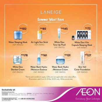 AEON-Laneige-Summer-Party-Sale-2-350x350 - Beauty & Health Johor Kedah Kelantan Kuala Lumpur Malaysia Sales Melaka Negeri Sembilan Pahang Penang Perak Perlis Personal Care Putrajaya Sabah Sarawak Selangor Skincare Supermarket & Hypermarket Terengganu 