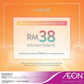 AEON-Laneige-Summer-Party-Sale-3-350x350 - Beauty & Health Johor Kedah Kelantan Kuala Lumpur Malaysia Sales Melaka Negeri Sembilan Pahang Penang Perak Perlis Personal Care Putrajaya Sabah Sarawak Selangor Skincare Supermarket & Hypermarket Terengganu 