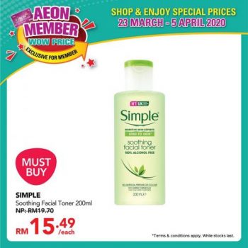 AEON-Wellness-AEON-Member-Wow-Price-Promotion-1-350x350 - Beauty & Health Health Supplements Johor Kedah Kelantan Kuala Lumpur Melaka Negeri Sembilan Pahang Penang Perak Perlis Personal Care Promotions & Freebies Putrajaya Sabah Sarawak Selangor Terengganu 