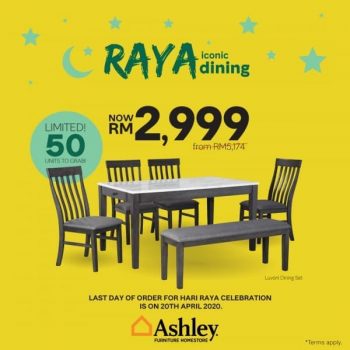 Ashley-Furniture-HomeStore-Iconic-Dining-Set-Promotion-350x350 - Furniture Home & Garden & Tools Home Decor Johor Kedah Kelantan Kuala Lumpur Melaka Negeri Sembilan Online Store Pahang Penang Perak Perlis Promotions & Freebies Putrajaya Sabah Sarawak Selangor Terengganu 