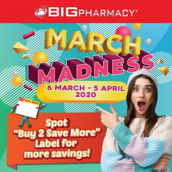 BIG-Pharmacy-March-Madness-Promotion-350x350 - Beauty & Health Health Supplements Johor Kedah Kelantan Kuala Lumpur Melaka Negeri Sembilan Pahang Penang Perak Perlis Personal Care Promotions & Freebies Putrajaya Sabah Sarawak Selangor Terengganu 