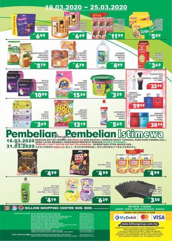 BILLION-Pantai-Timor-Promotion-at-East-Coast-Region-1-350x491 - Promotions & Freebies Sabah Sarawak Supermarket & Hypermarket 