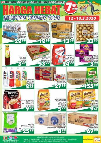 BILLION-Special-Promotion-at-Segamat-1-1-350x496 - Johor Promotions & Freebies Supermarket & Hypermarket 