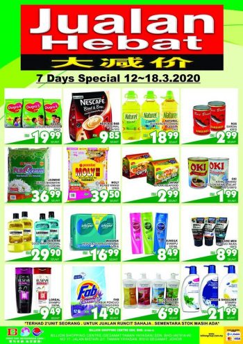 BILLION-Special-Promotion-at-Taman-Yayasan-1-1-350x496 - Johor Promotions & Freebies Supermarket & Hypermarket 