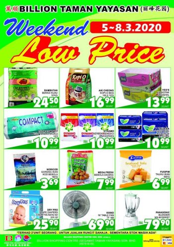 BILLION-Special-Promotion-at-Taman-Yayasan-2-350x496 - Johor Promotions & Freebies Supermarket & Hypermarket 