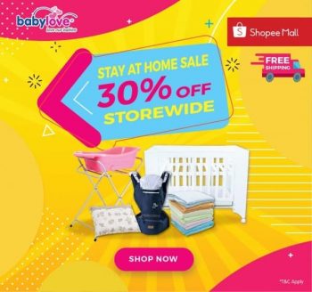 Babylove-Stay-at-Home-Sale-at-Shopee-350x328 - Baby & Kids & Toys Babycare Johor Kedah Kelantan Kuala Lumpur Malaysia Sales Melaka Negeri Sembilan Online Store Pahang Penang Perak Perlis Putrajaya Sabah Sarawak Selangor Terengganu 