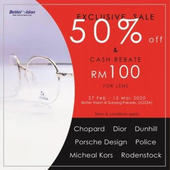 Better-Vision-Special-Sale-at-Subang-Parade-350x350 - Eyewear Fashion Lifestyle & Department Store Malaysia Sales Others Selangor 