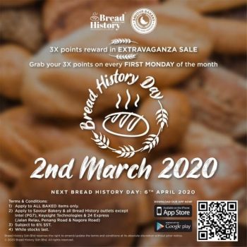 Bread-History-Special-Promotion-350x350 - Beverages Food , Restaurant & Pub Johor Kedah Kelantan Kuala Lumpur Melaka Negeri Sembilan Pahang Penang Perak Perlis Promotions & Freebies Putrajaya Sabah Sarawak Selangor Terengganu 