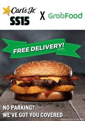 Carls-Jr.-Special-Promotion-at-SS15-with-Grab-Food-350x496 - Beverages Burger Food , Restaurant & Pub Promotions & Freebies Selangor 