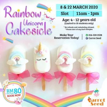 Carrot-Seed-Rainbow-Unicorn-Cakesicle-350x350 - Events & Fairs Others Perak 
