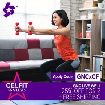 Celebrity-Fitness-GNC-Promotion-350x350 - Fitness Johor Kedah Kelantan Kuala Lumpur Melaka Negeri Sembilan Online Store Pahang Penang Perak Perlis Promotions & Freebies Putrajaya Sabah Sarawak Selangor Sports,Leisure & Travel Terengganu 