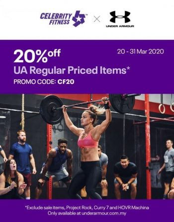 Celebrity-Fitness-Under-Armour-Promotion-350x445 - Fashion Lifestyle & Department Store Fitness Johor Kedah Kelantan Kuala Lumpur Melaka Negeri Sembilan Online Store Pahang Penang Perak Perlis Promotions & Freebies Putrajaya Sabah Sarawak Selangor Sports,Leisure & Travel Sportswear Terengganu 