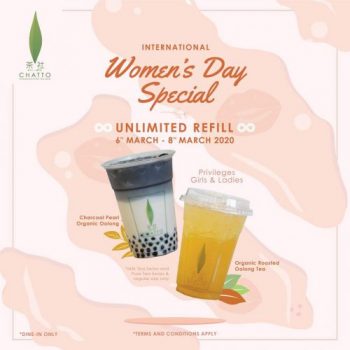 Chatto-Womens-Day-Special-Promo-350x350 - Beverages Food , Restaurant & Pub Johor Kedah Kelantan Kuala Lumpur Melaka Negeri Sembilan Pahang Penang Perak Perlis Promotions & Freebies Putrajaya Sabah Sarawak Selangor Terengganu 