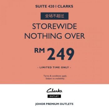 Clarks-Special-Sale-at-Johor-Premium-Outlets-350x350 - Fashion Accessories Fashion Lifestyle & Department Store Footwear Johor Malaysia Sales 