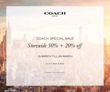 Coach-Special-Sale-at-Genting-Highlands-Premium-Outlets-350x295 - Apparels Fashion Accessories Fashion Lifestyle & Department Store Malaysia Sales Pahang 