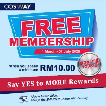 Cosway-Free-Membership-Promotion-350x350 - Beauty & Health Cosmetics Johor Kedah Kelantan Kuala Lumpur Melaka Negeri Sembilan Online Store Pahang Penang Perak Perlis Personal Care Promotions & Freebies Putrajaya Sabah Sarawak Selangor Terengganu 