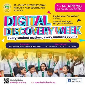 Digital-Discovery-Week-at-St.-Johns-International-Primary-and-Secondary-School-350x350 - Baby & Kids & Toys Education Events & Fairs Kuala Lumpur Others Selangor 