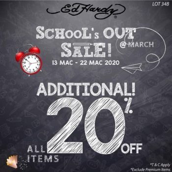 EdHardy-School-Out-Sale-at-Freeport-AFamosa-Outlet-350x350 - Apparels Fashion Accessories Fashion Lifestyle & Department Store Malaysia Sales Melaka 