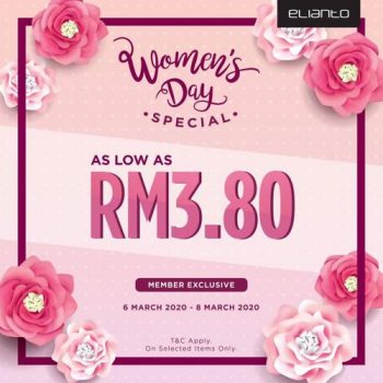 Elianto-International-Womens-Day-Promotion-350x350 - Beauty & Health Cosmetics Johor Kedah Kelantan Kuala Lumpur Melaka Negeri Sembilan Pahang Penang Perak Perlis Personal Care Promotions & Freebies Putrajaya Sabah Sarawak Selangor Terengganu 